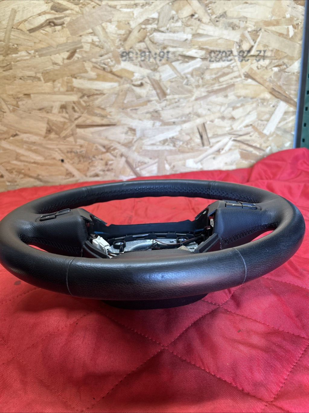 2011-2017 BMW X3 F25 OEM THREE SPOKE STEERING WHEEL Leather Heated 9385479