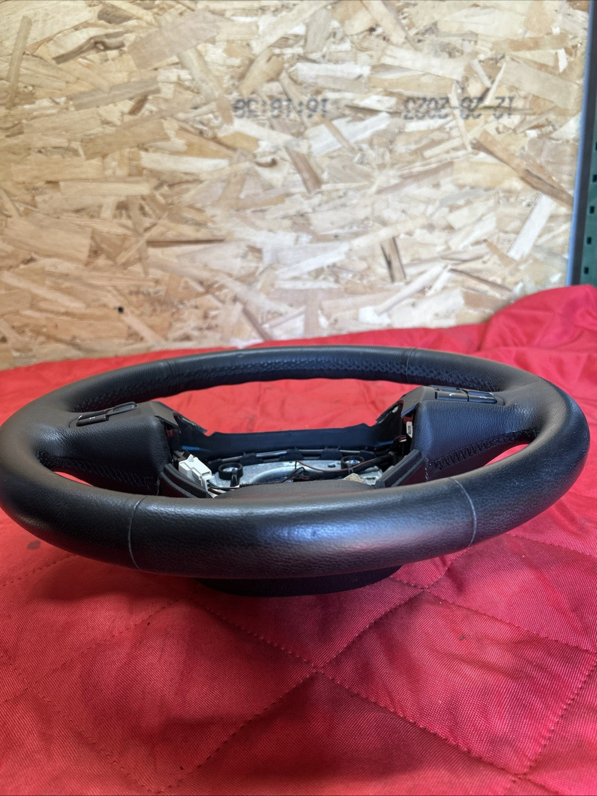 2011-2017 BMW X3 F25 OEM THREE SPOKE STEERING WHEEL Leather Heated 9385479