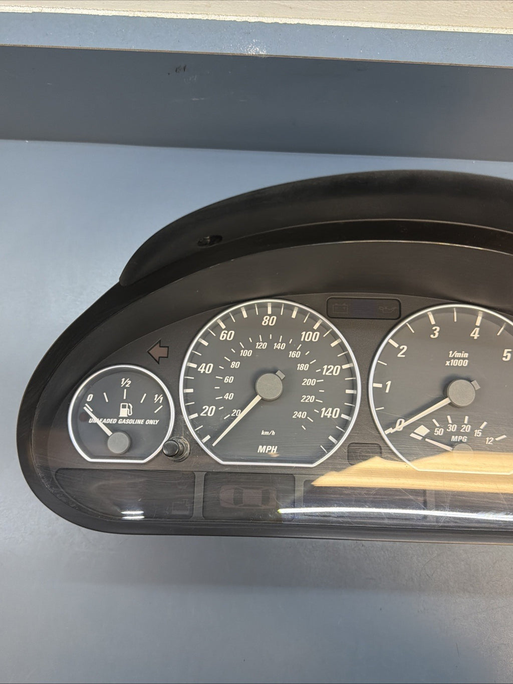 99-06 BMW E46 3 Series Coupe Manual Cluster Gauge 214K MILES 6911318