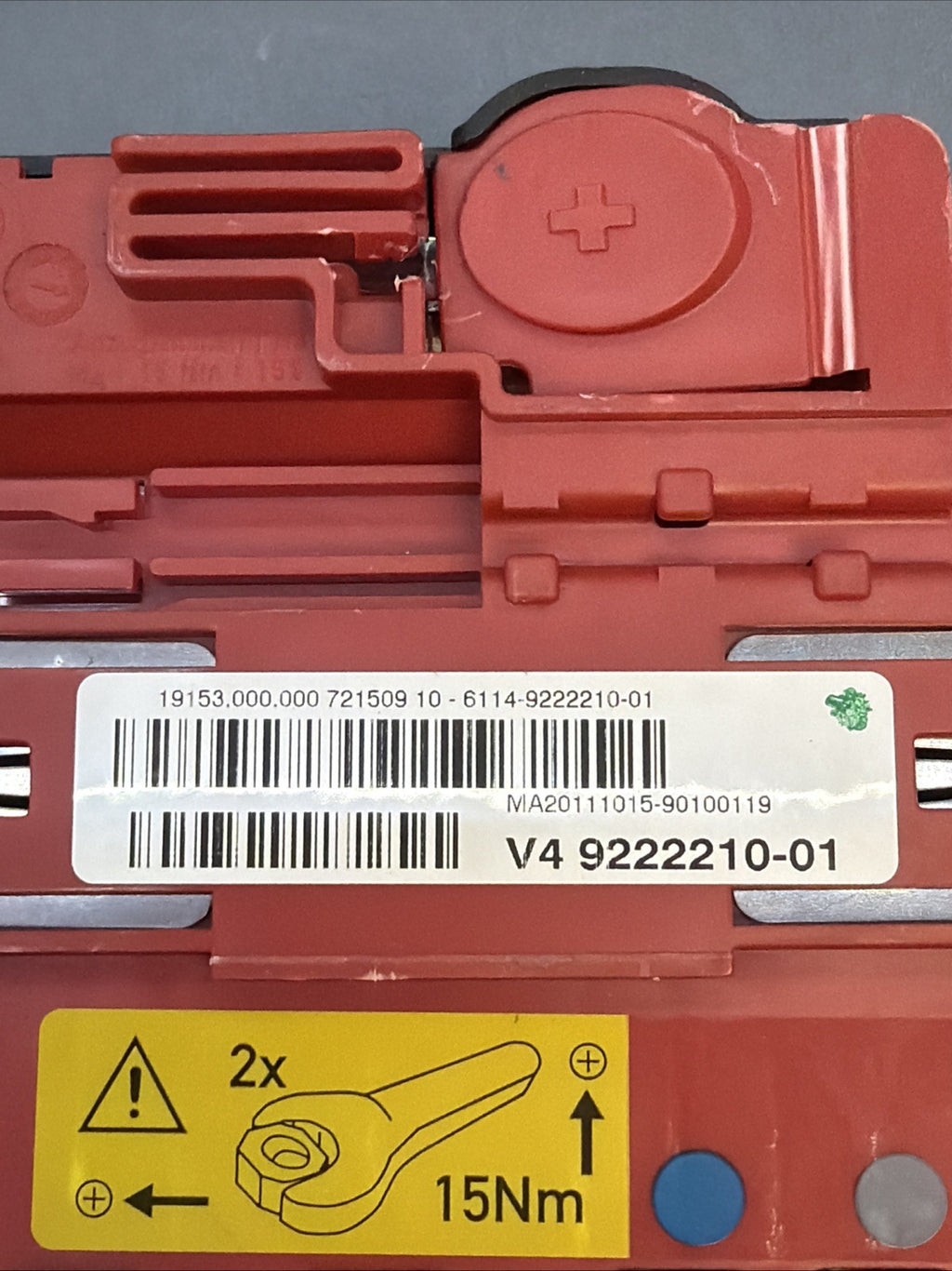 07-13 BMW E70 E71 X5 X6 Battery Power Distribution Fuse Box Unit 9222210 OEM