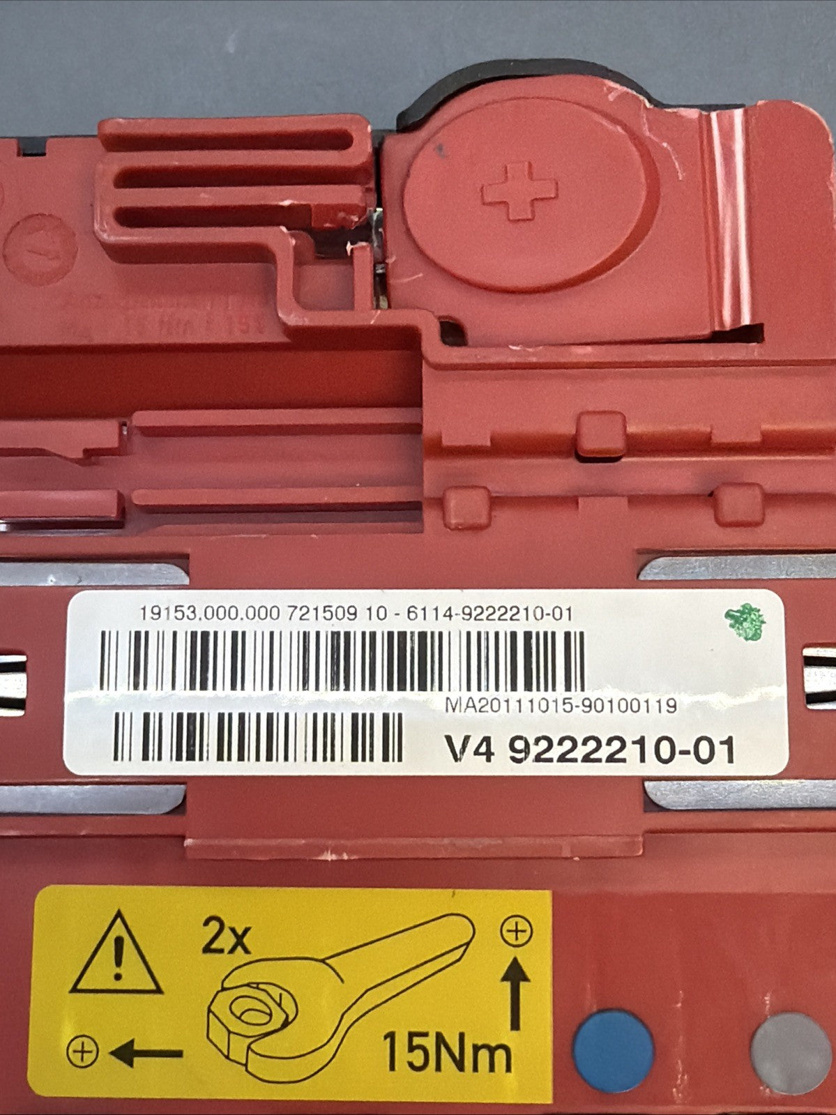 07-13 BMW E70 E71 X5 X6 Battery Power Distribution Fuse Box Unit 9222210 OEM