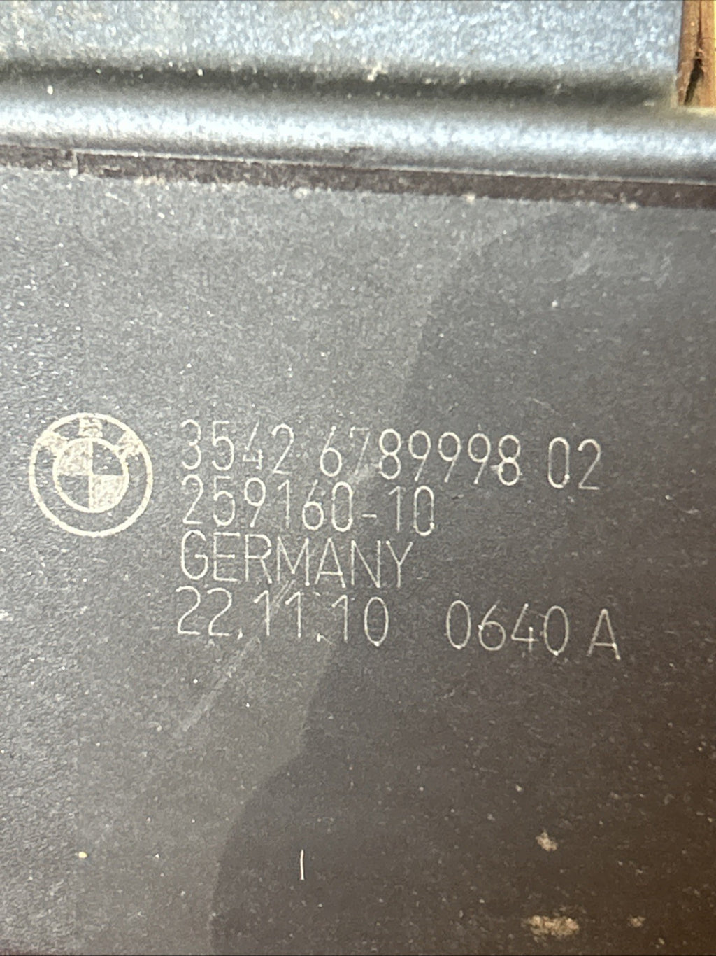 06-13 BMW E90 E92 E93 328i 335i X3 Automatic GAS ACCELERATION PEDAL 6789998