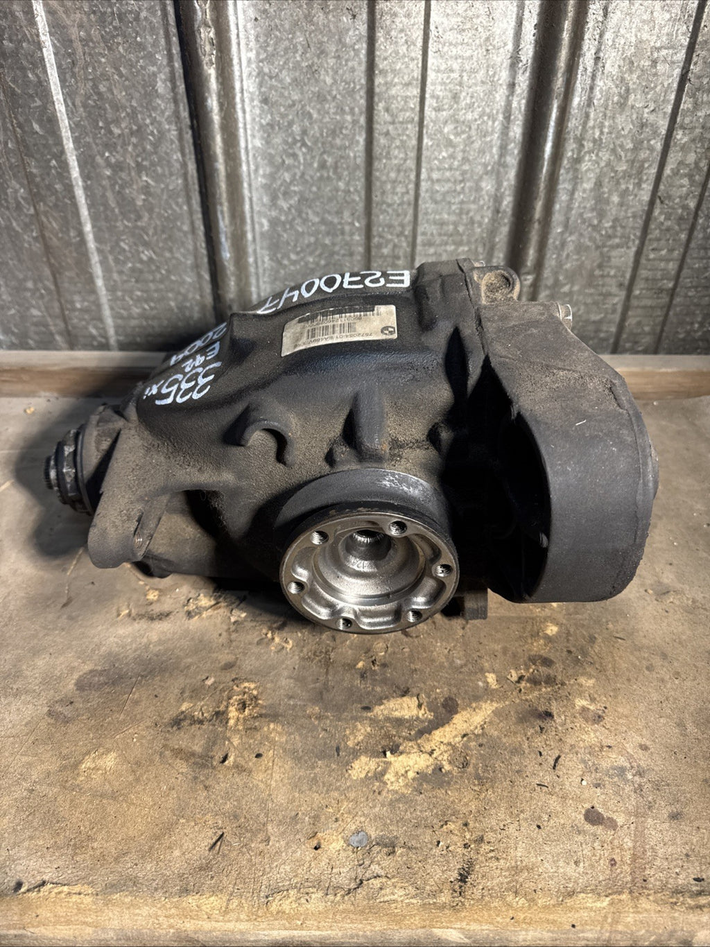 BMW REAR DIFFERENTIAL E92 SERIES 335XI AUTO FINAL DRIVE 3.46 7572054
