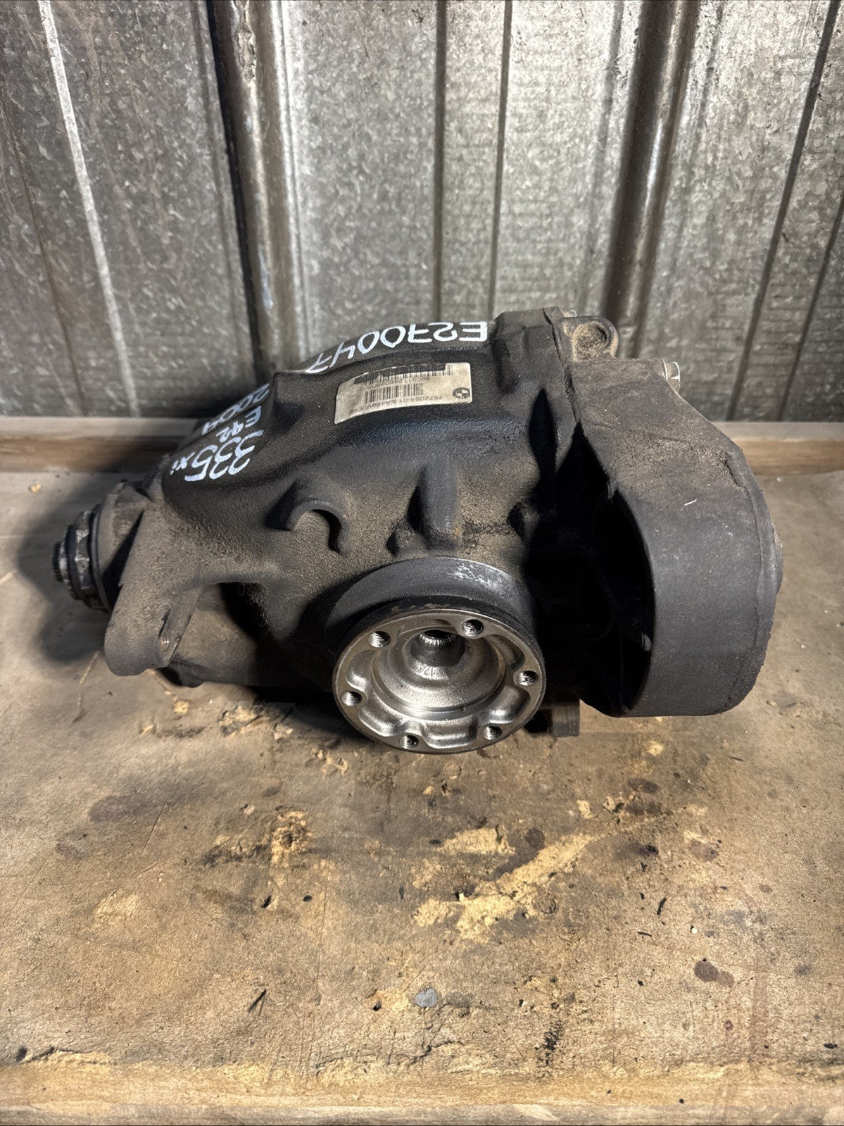 BMW REAR DIFFERENTIAL E92 SERIES 335XI AUTO FINAL DRIVE 3.46 7572054