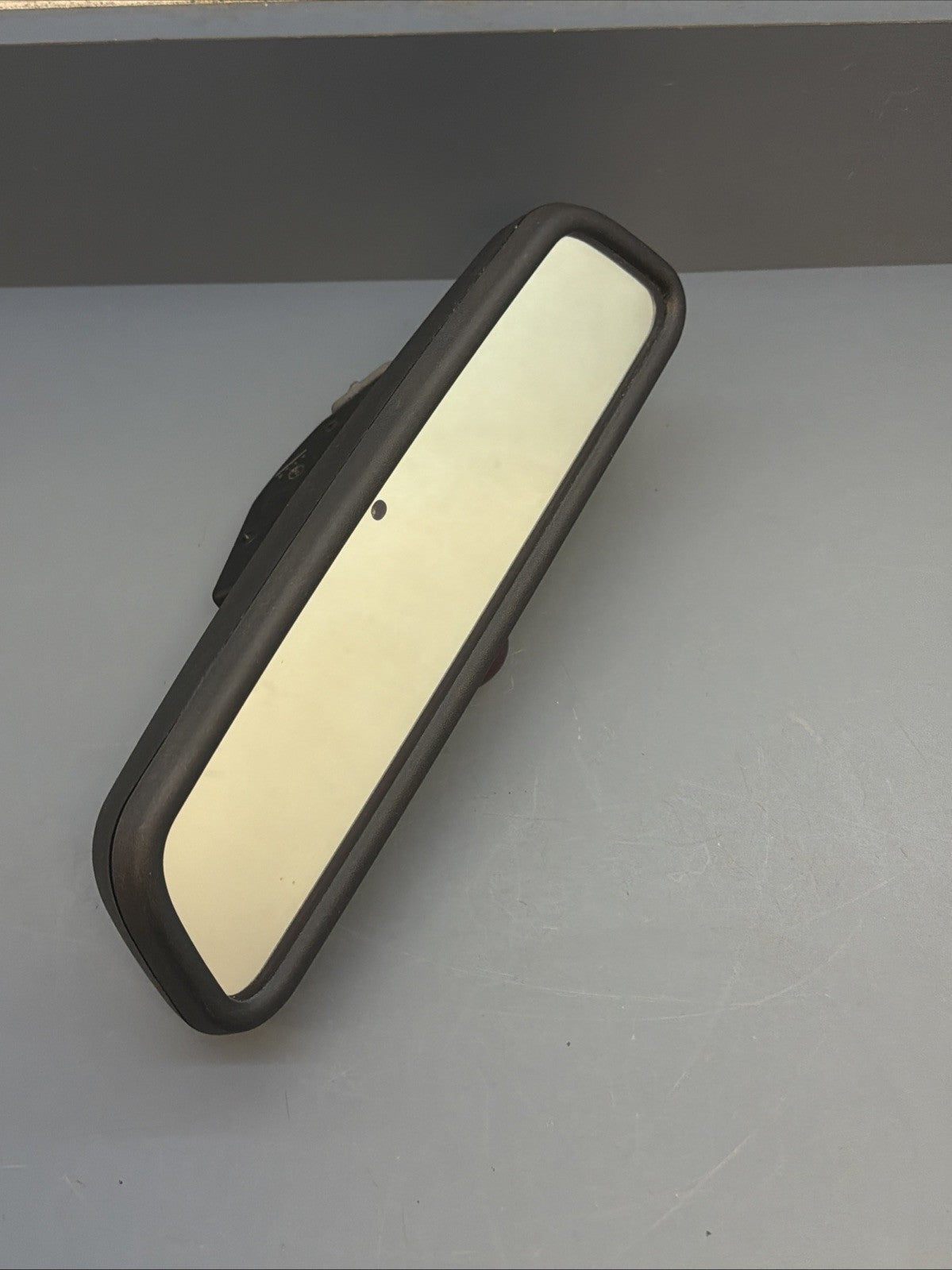 2004–2010 BMW E60 E61 E65 E66 AUTO‑DIM REAR VIEW MIRROR HOMELINK OEM 7028444