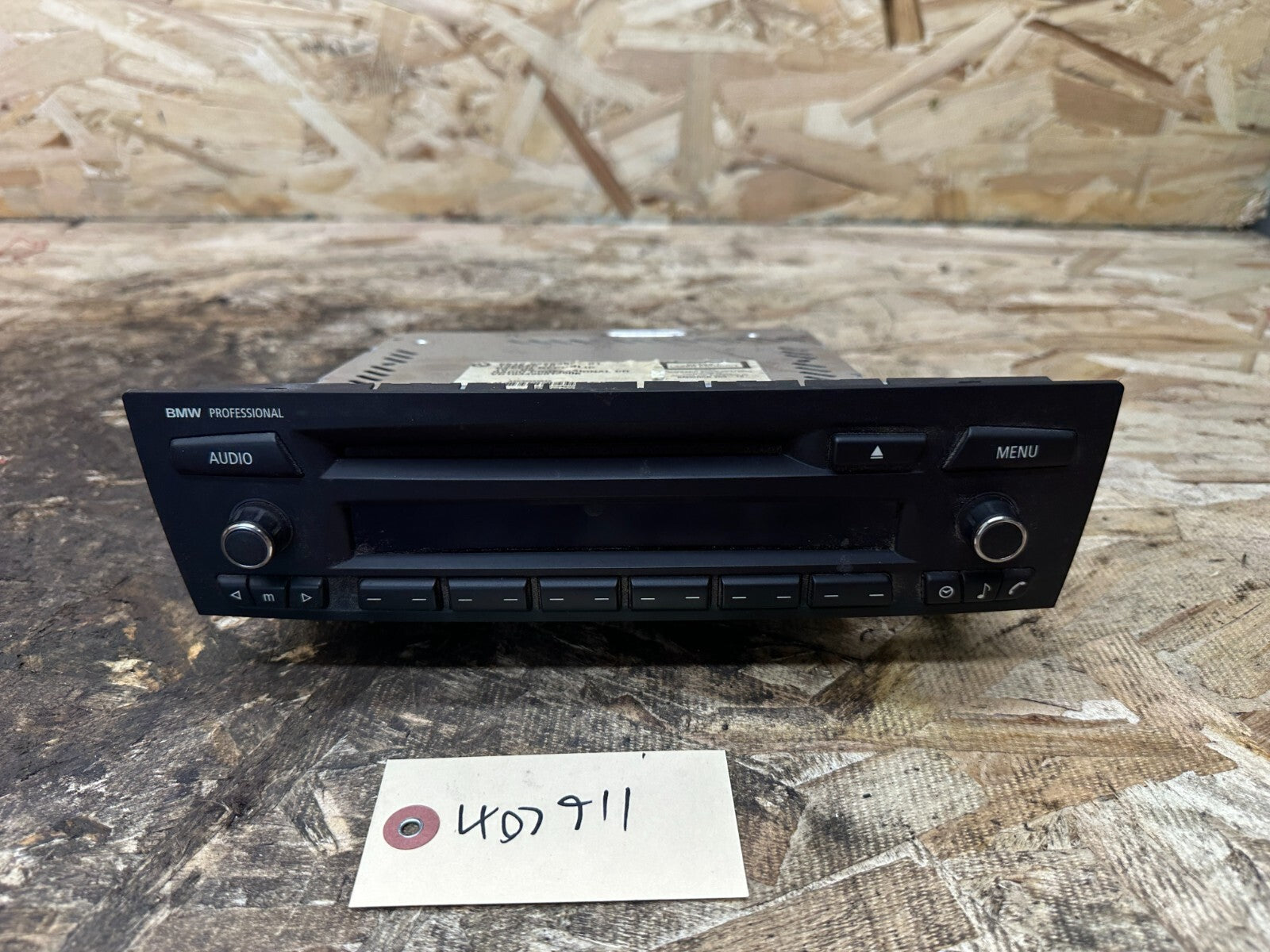 BMW 2006-2012 E90 PROFESSIONAL RADIO CD AUDIO PLAYER OEM 9226398