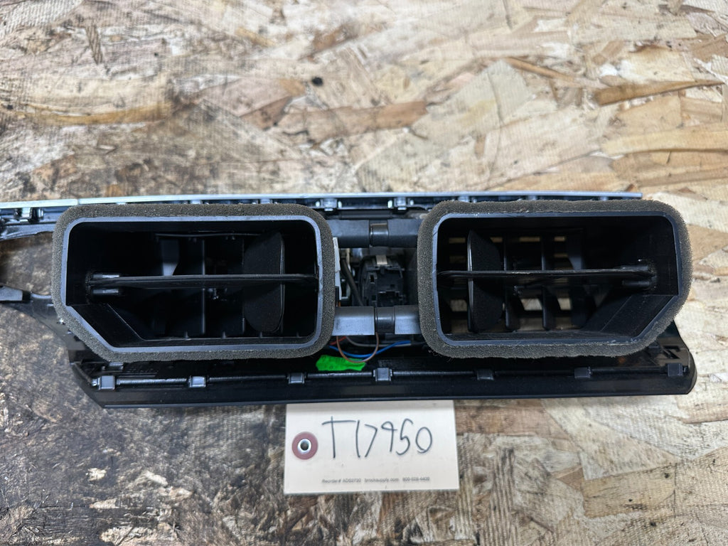 BMW 11-17 F25 X3 FRONT DASH CENTER AIR VENT ASSEMBLY w START BUTTON OEM 9184743