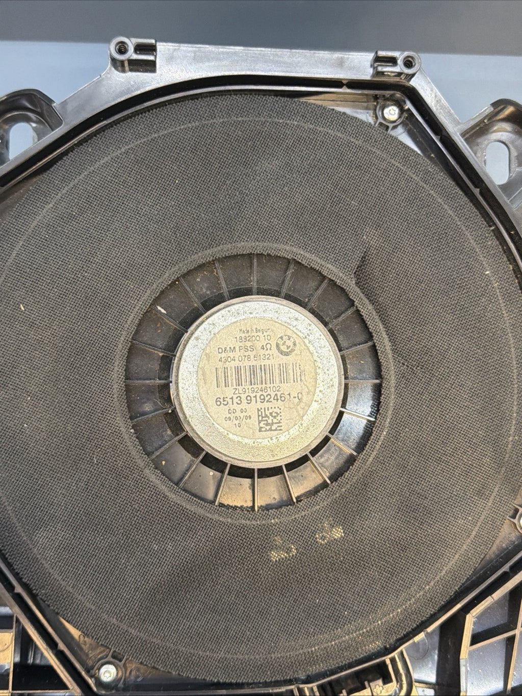 OEM 06-13 BMW E82 E88 E90 E92 E93 128 135 328 335 Floor Left Speaker 9192461