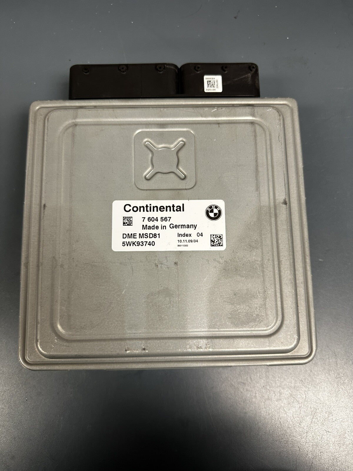 OEM BMW  335 DME ECU CAS ENGINE N54 CONTROL UNIT COMPUTER KEY SET MSD81