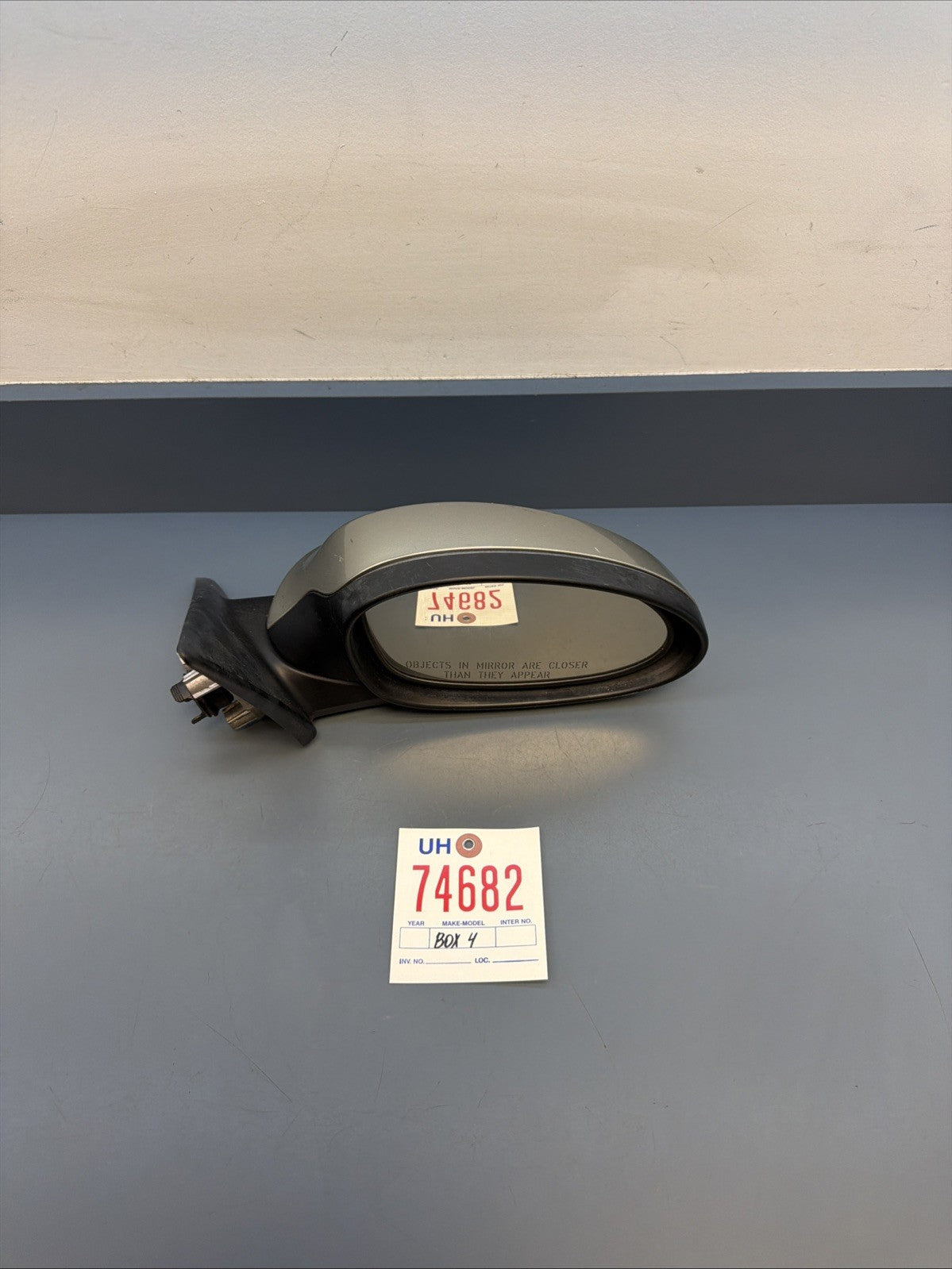 2007-2008 BMW E90 Front Right Passenger Side Door Rear View Mirror 7075626 OEM