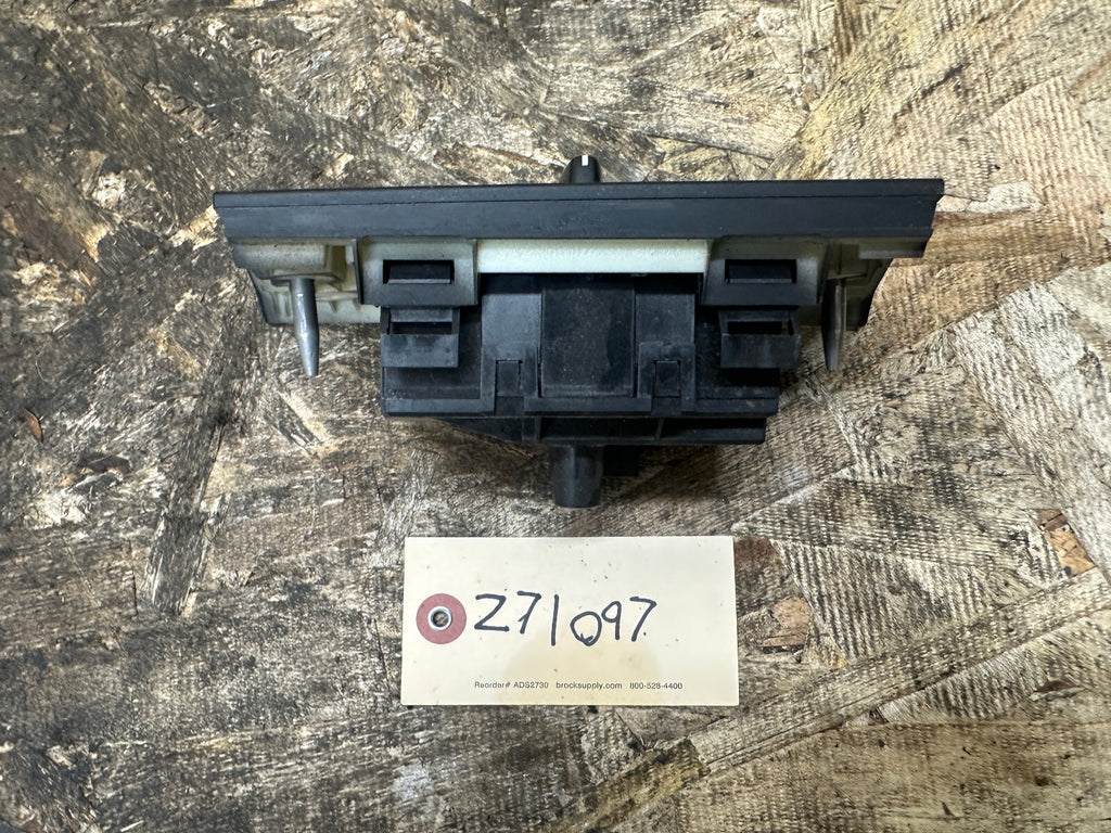 BMW 06-13 E90 3 SERIES HEADLIGHT FOG LIGHT CONTROL SWITCH BLACK OEM 6938864
