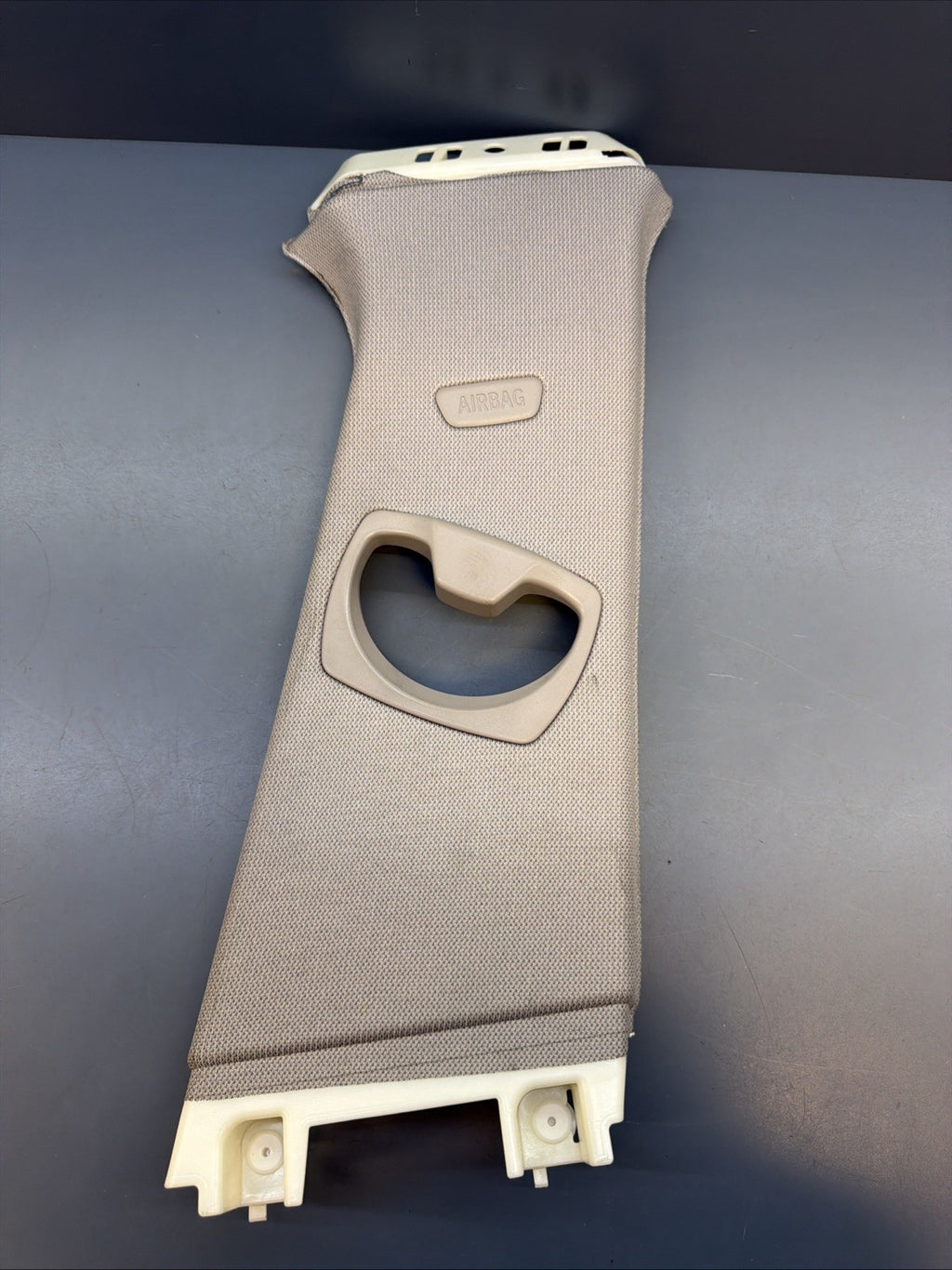 12-18 BMW F30 3-SERIES SET OF 2 CENTER B PILLAR TRIM COVER GRAY 7220998 7220997