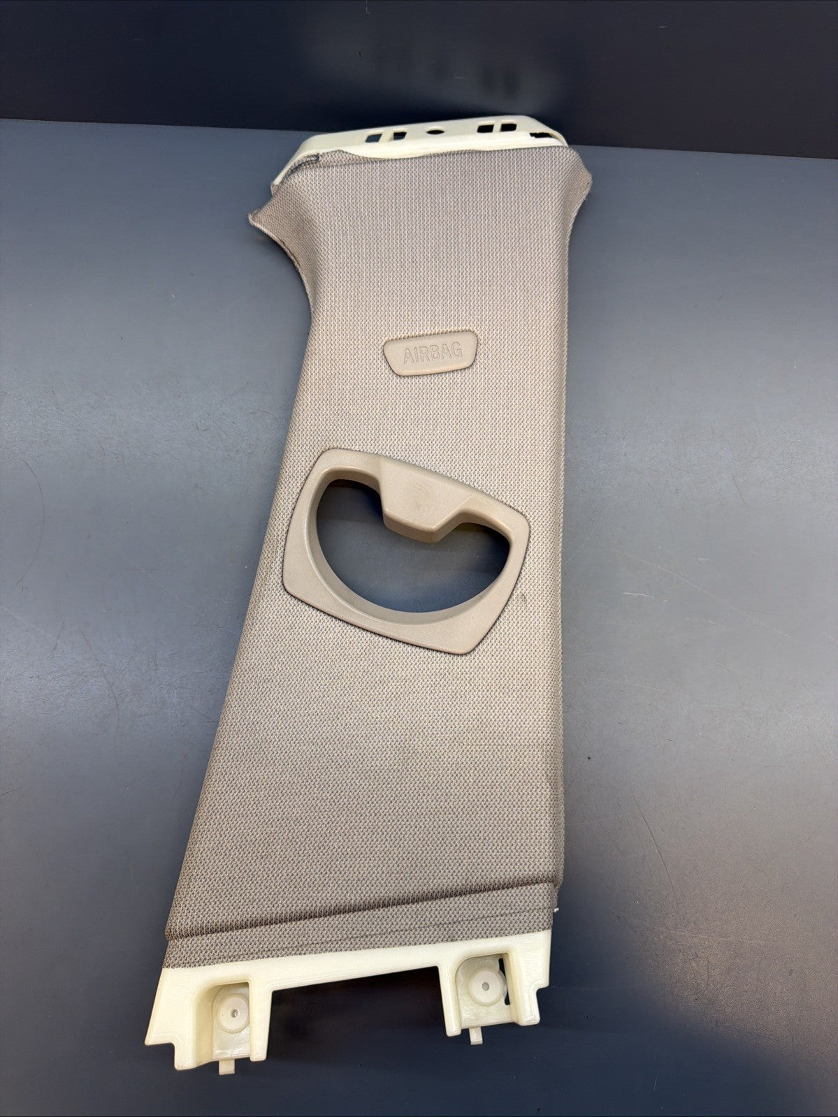12-18 BMW F30 3-SERIES SET OF 2 CENTER B PILLAR TRIM COVER GRAY 7220998 7220997
