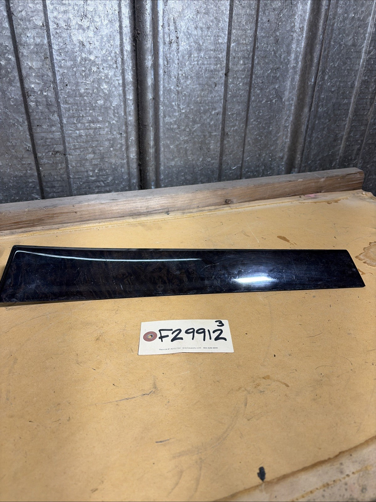 OEM 2007-2010 BMW X3 E83 Dash Wood Grain Trim Dark Wood Right 1385792