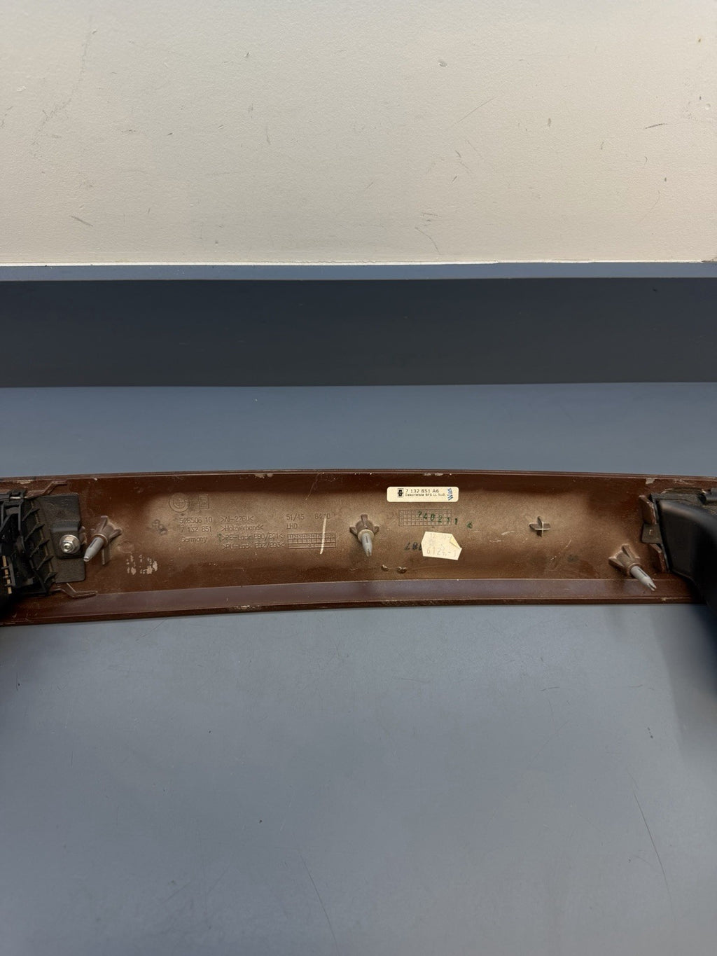 06-11 BMW E90 328i 335i Dash Board Trim Panel Front Upper Center 7132851 OEM