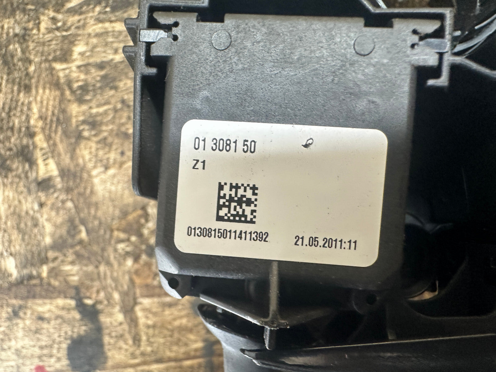 BMW 06-12 E90 STEERING COLUMN SWITCH MODULE COMPLETE W CLOCK SPRING OEM 9169755