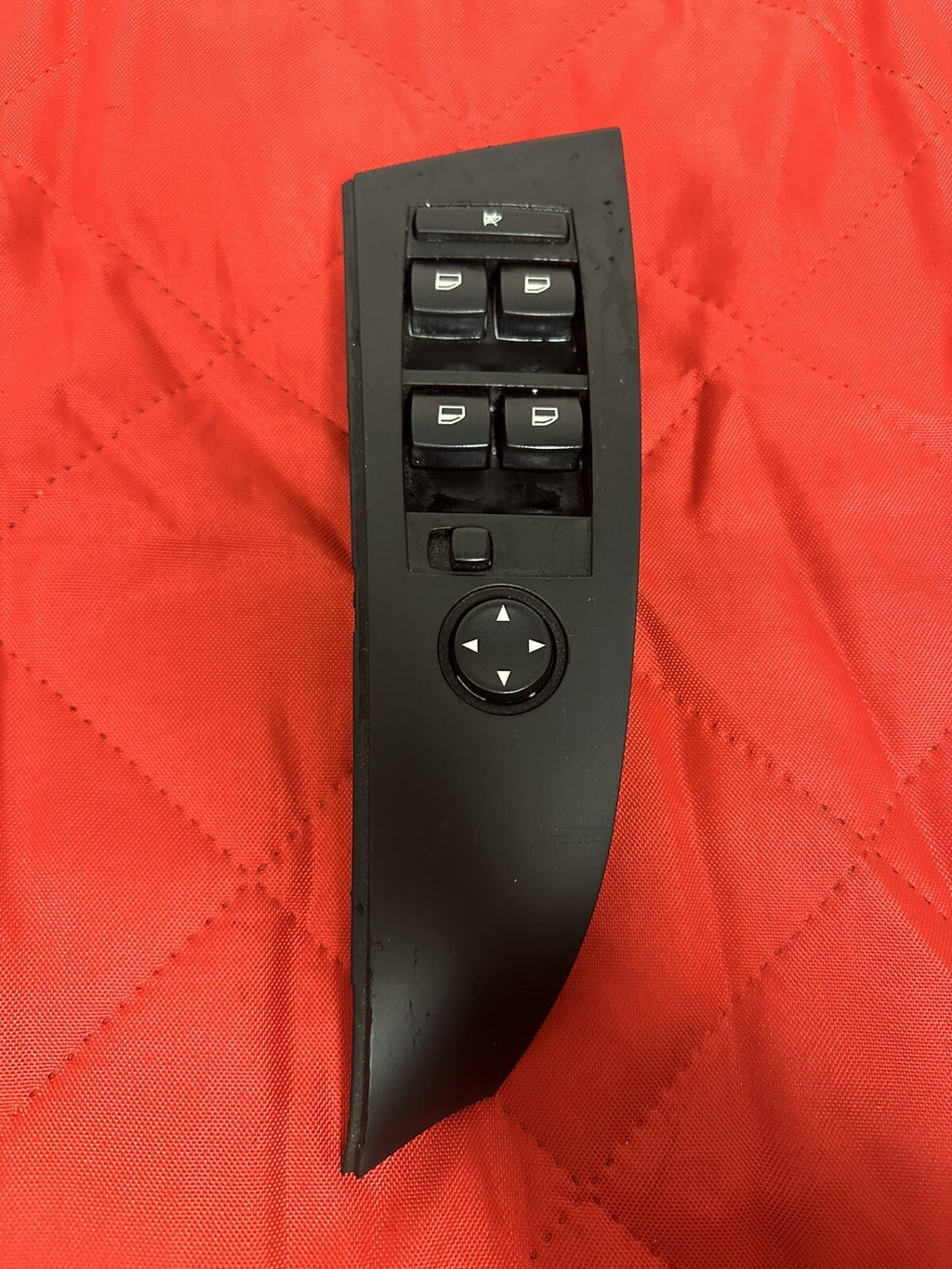 04-07 BMW 530XI LEFT FRONT DRIVER SIDE MASTER WINDOW SWITCH BLACK OEM 6951904