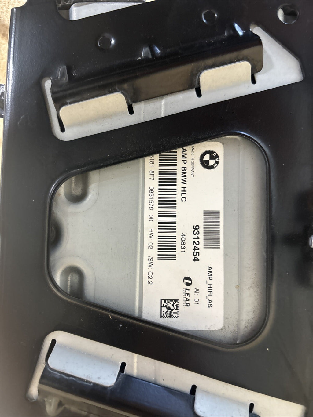 2012 2013 2014 2015 BMW 320i Amp Audio Sound System Amplifier OEM 9312454