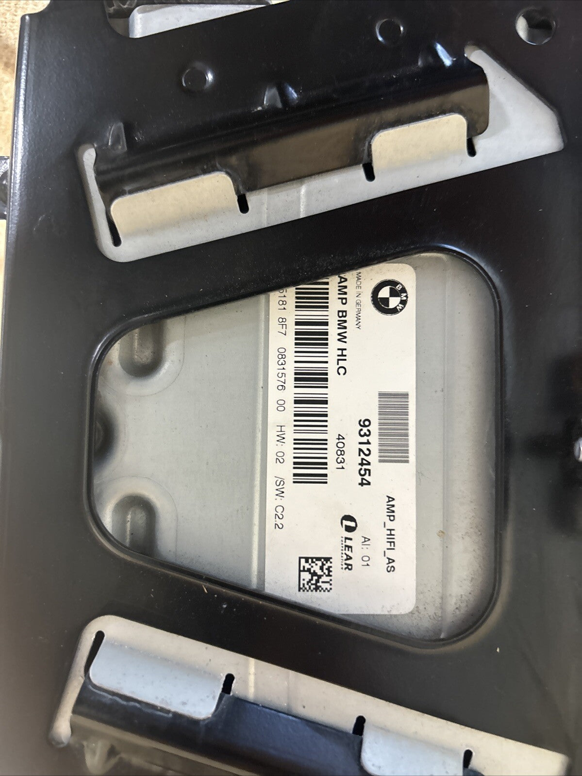 2012 2013 2014 2015 BMW 320i Amp Audio Sound System Amplifier OEM 9312454