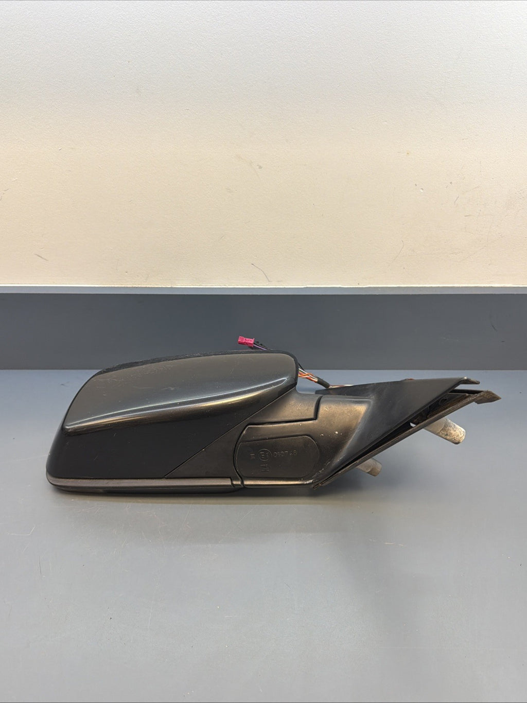 2004-2007 BMW Black Right Side Power Mirror 010748 5 Series E60 *READ*