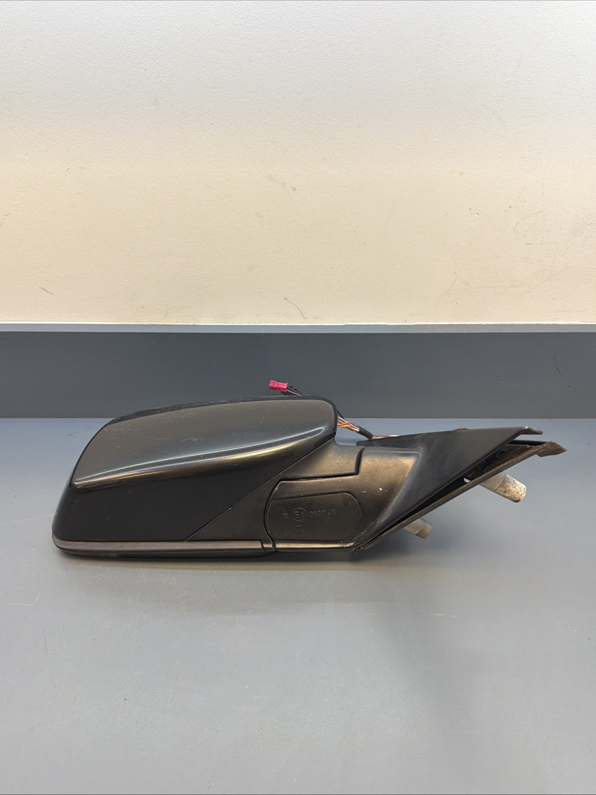 2004-2007 BMW Black Right Side Power Mirror 010748 5 Series E60 *READ*