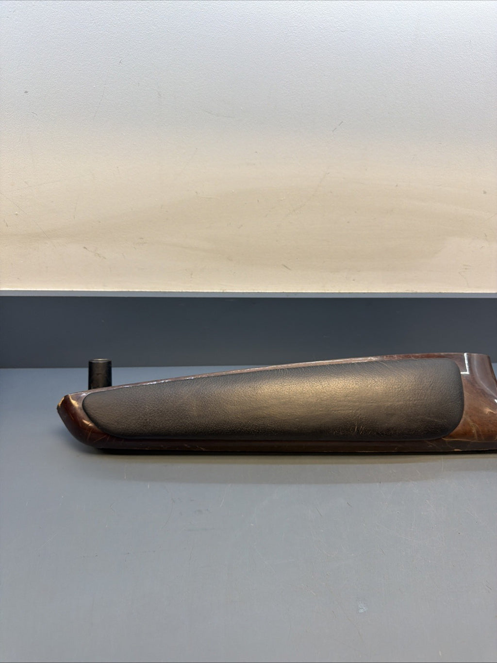 BMW E46 Coupe Convertible Armrest Door Trim Panel Front Left Brown Wood 8241093