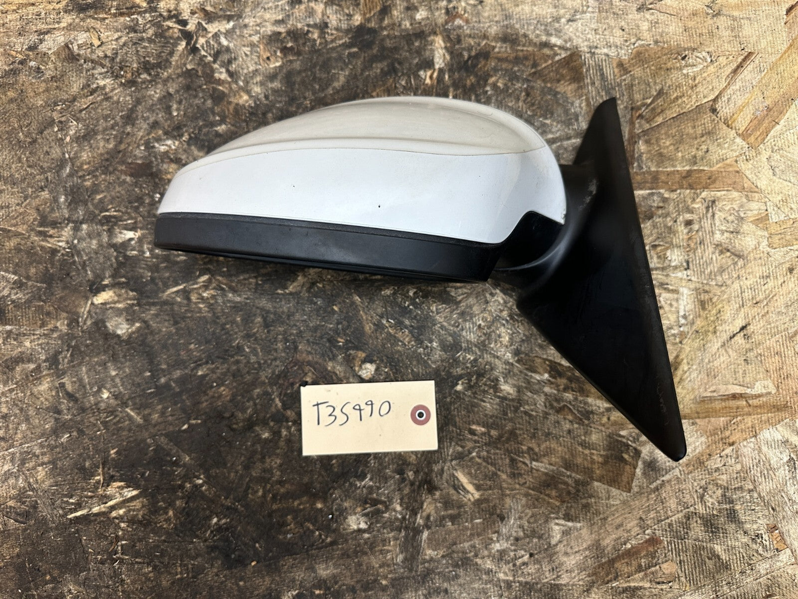 BMW 2006-2008 PRE LCI E90 DRIVER SIDE MIRROR WHITE OEM 7075626