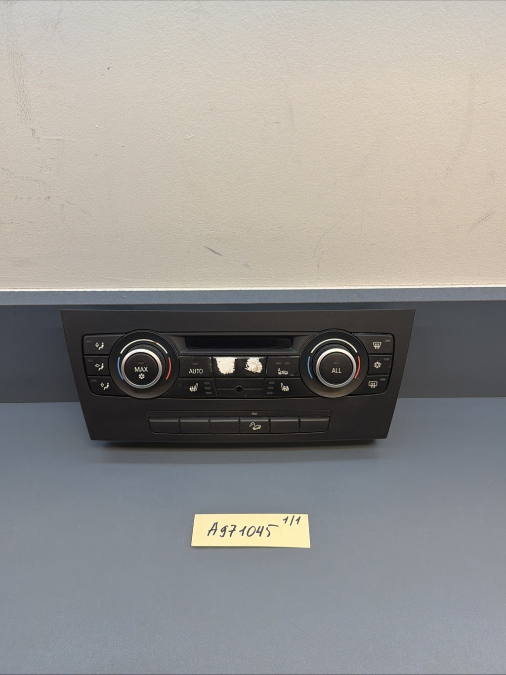 BMW X1 E84 E90 E91 E92 Climate Control Panel A/C Air Condition Module 9242409