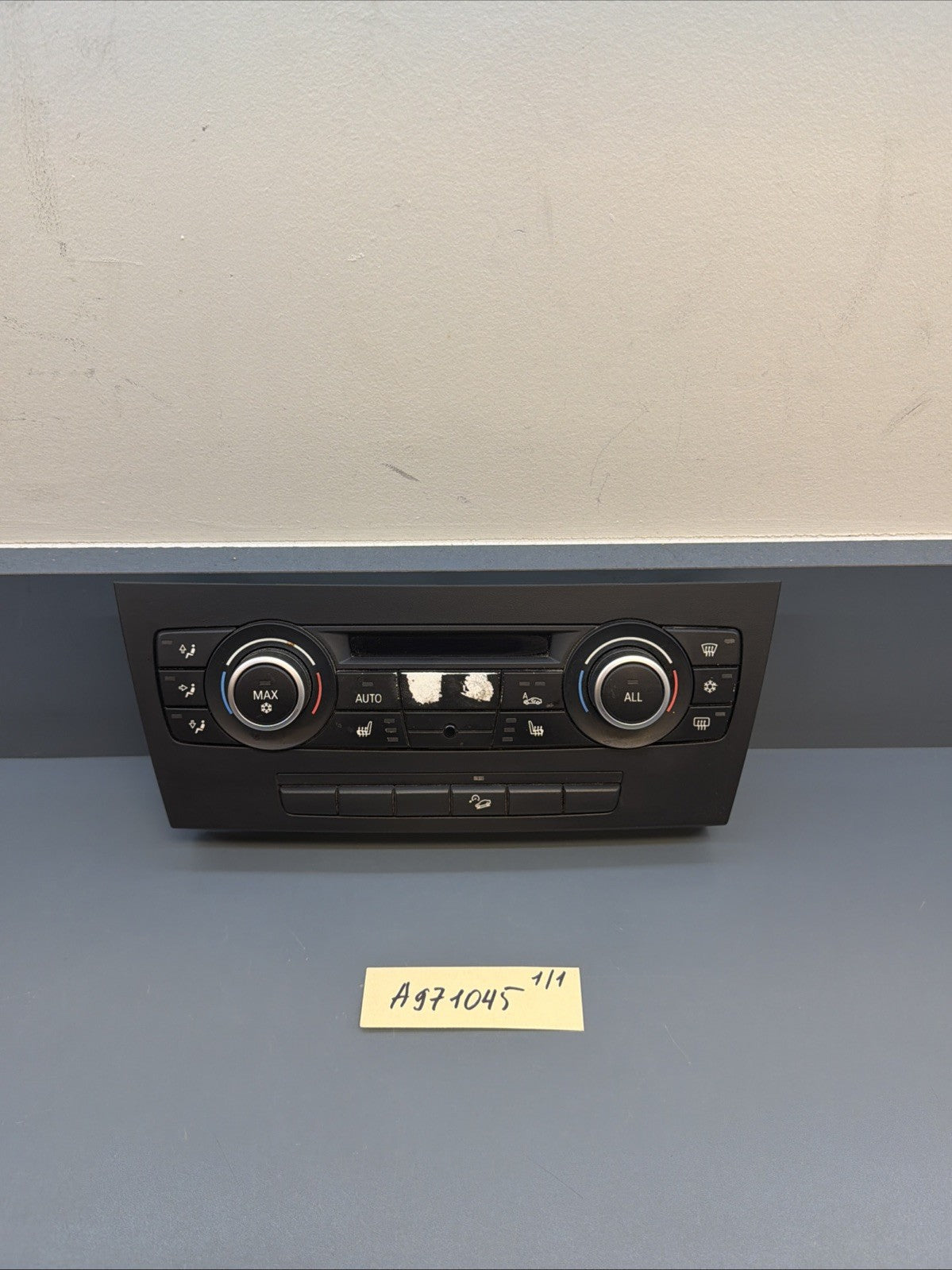 BMW X1 E84 E90 E91 E92 Climate Control Panel A/C Air Condition Module 9242409