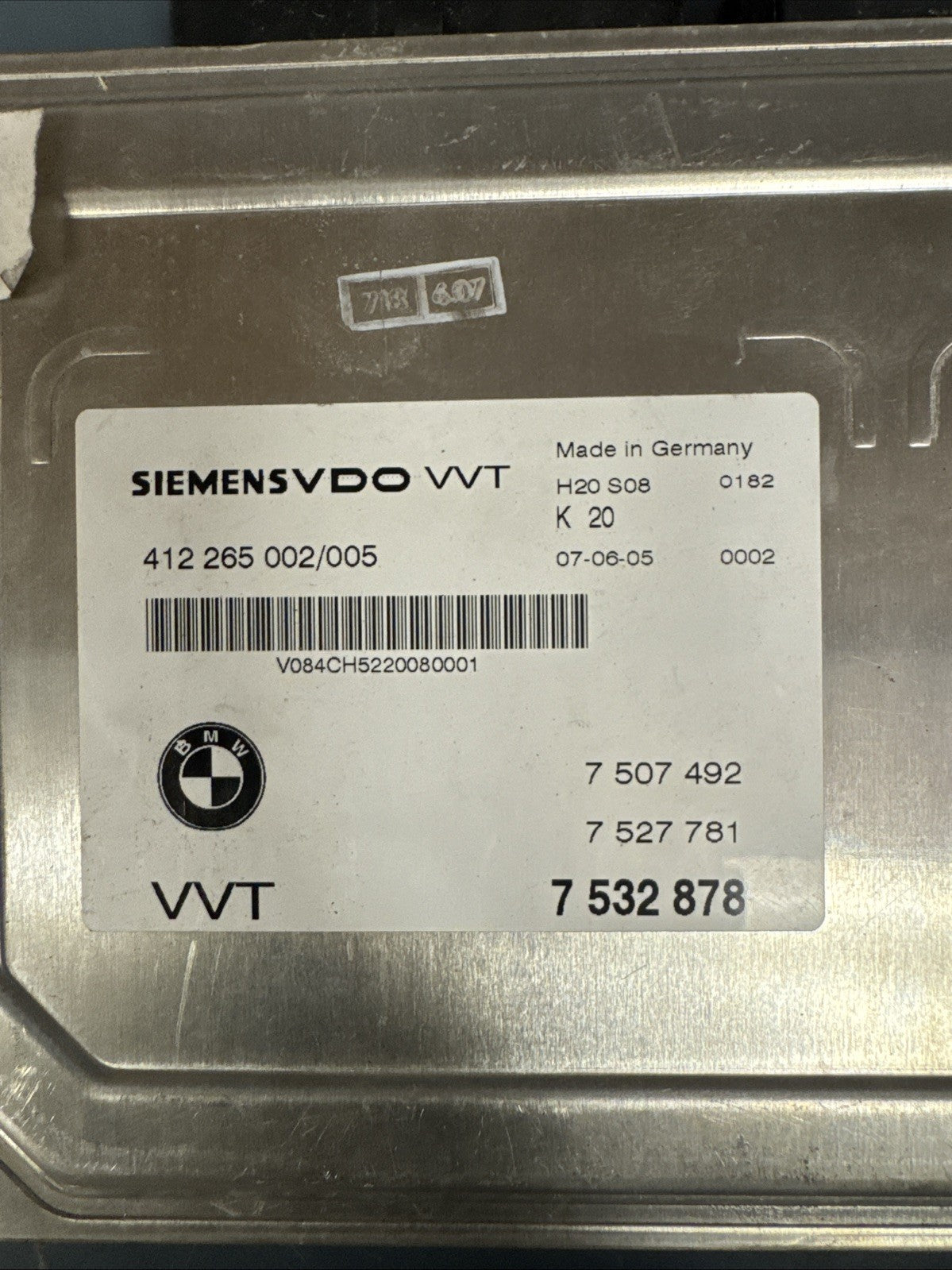 OEM BMW E60 E63 E64 E53 ECU N62 Engine Valvetronic Computer Control Module Unit