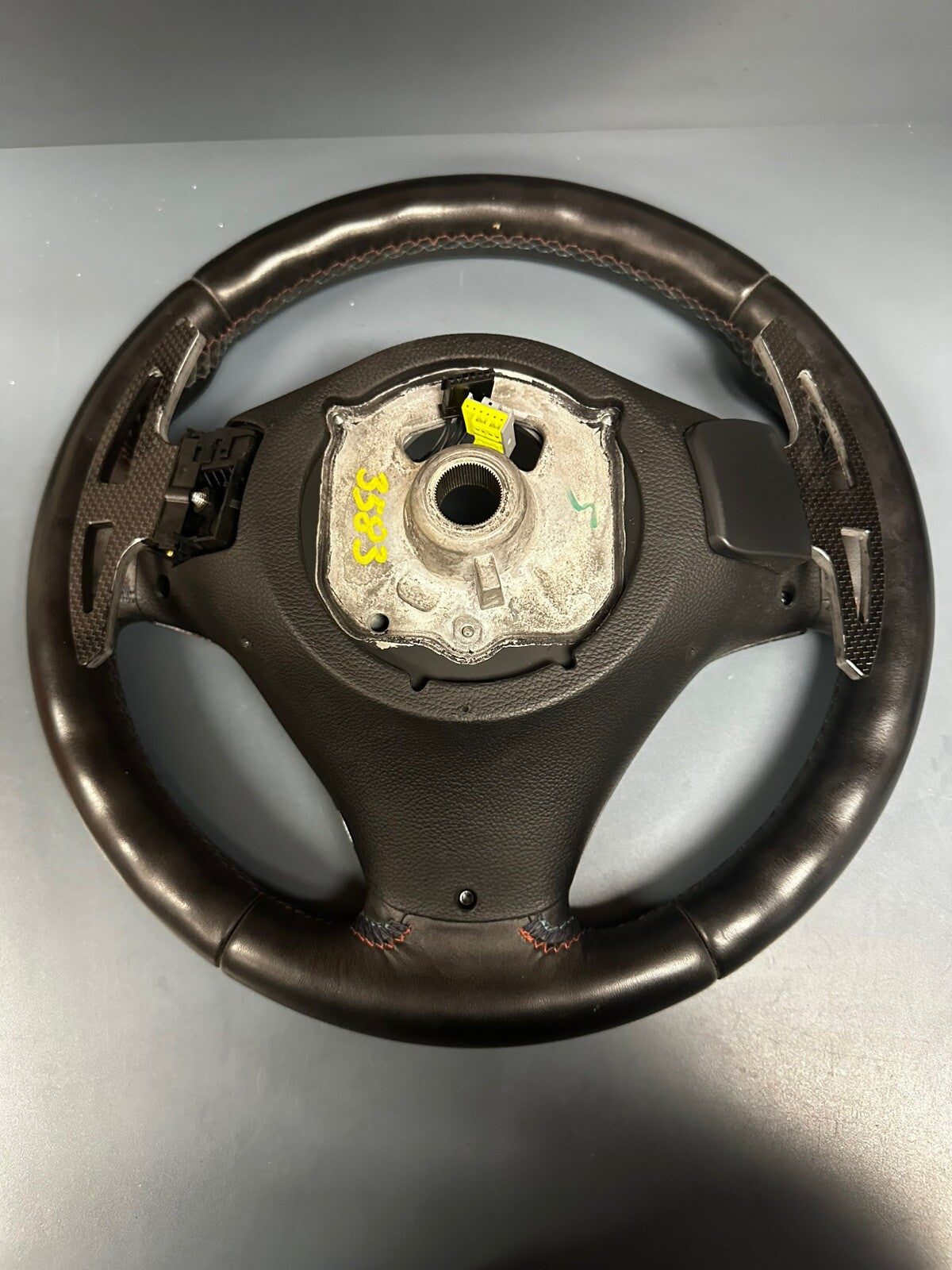 E92 BMW M3 CARBON FIBER STEERING WHEEL W PADDLES