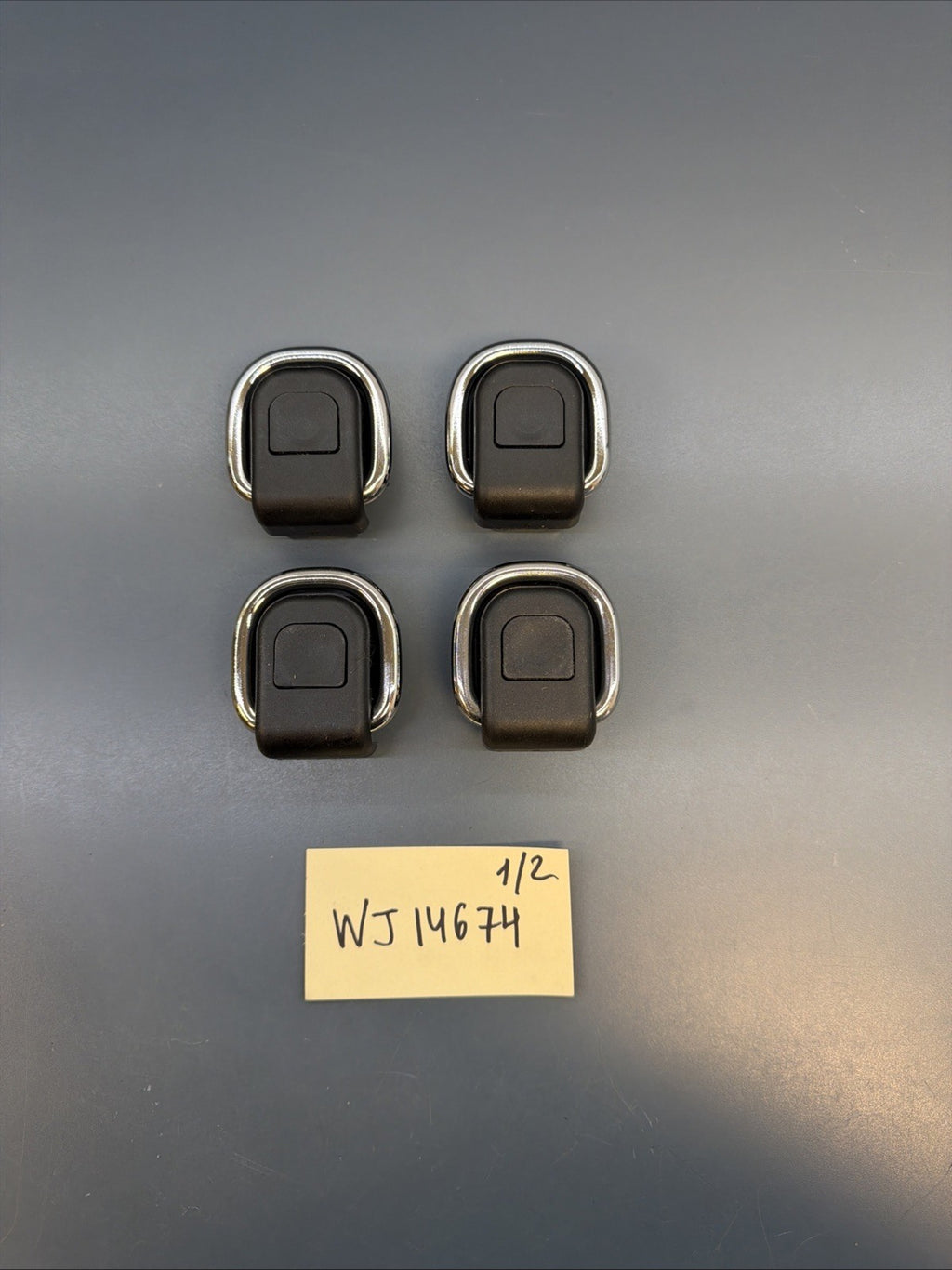 2003 - 2013 BMW X3 X5 E83 Boot Tie Down Ring Complete Set of 4 Kit OEM 3400537