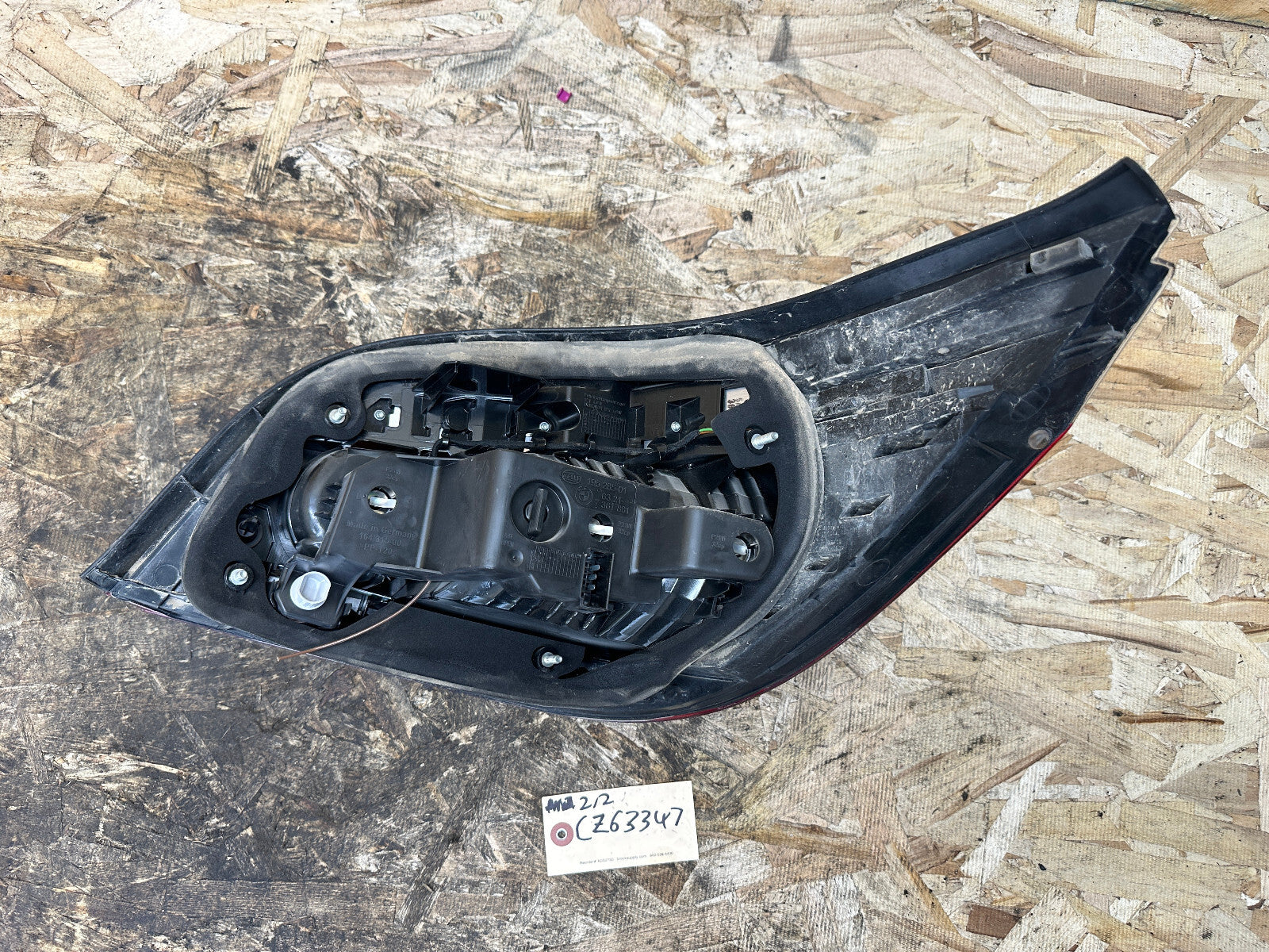 BMW 07-10 E60 5 SERIES LCI REAR LEFT DRIVER SIDE TAIL LIGHT OEM 7361881