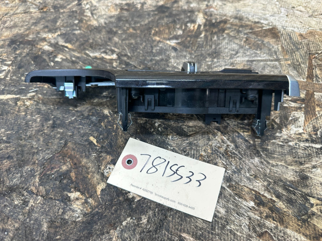 BMW 09-17 F10 F11 5 SERIES GLOSSY BLACK HEADLIGHT CONTROL SWITCH PANEL 9166644