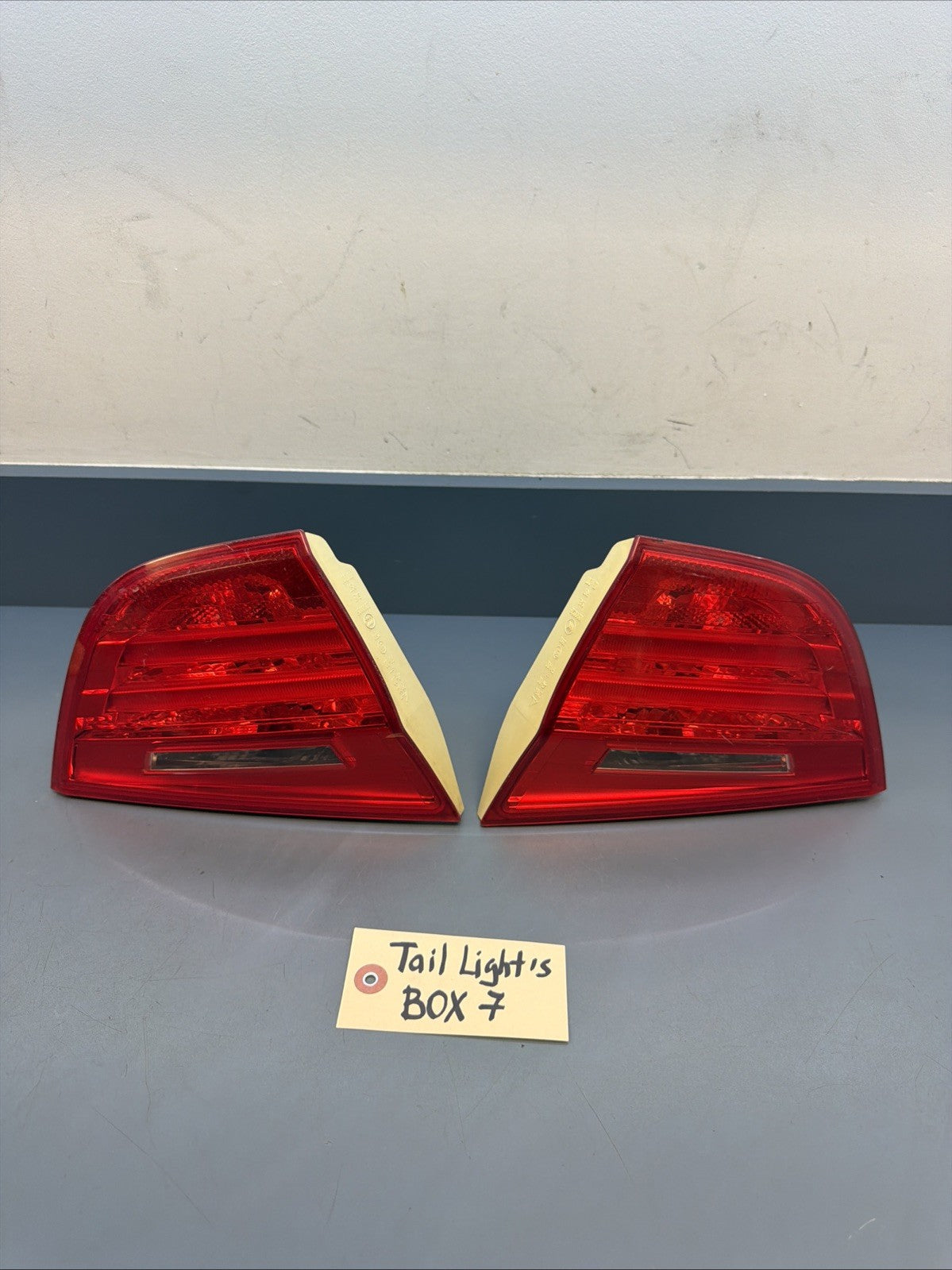 09-11 BMW E90 SEDAN LCI Rear Left Right Inner Tail Light Set OEM 7154155 7154156
