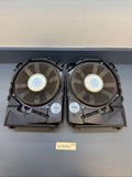 08-13 BMW E82 E88 135I FRONT LEFT & RIGHT HI-FI SUBWOOFER SET 9143143 9143144