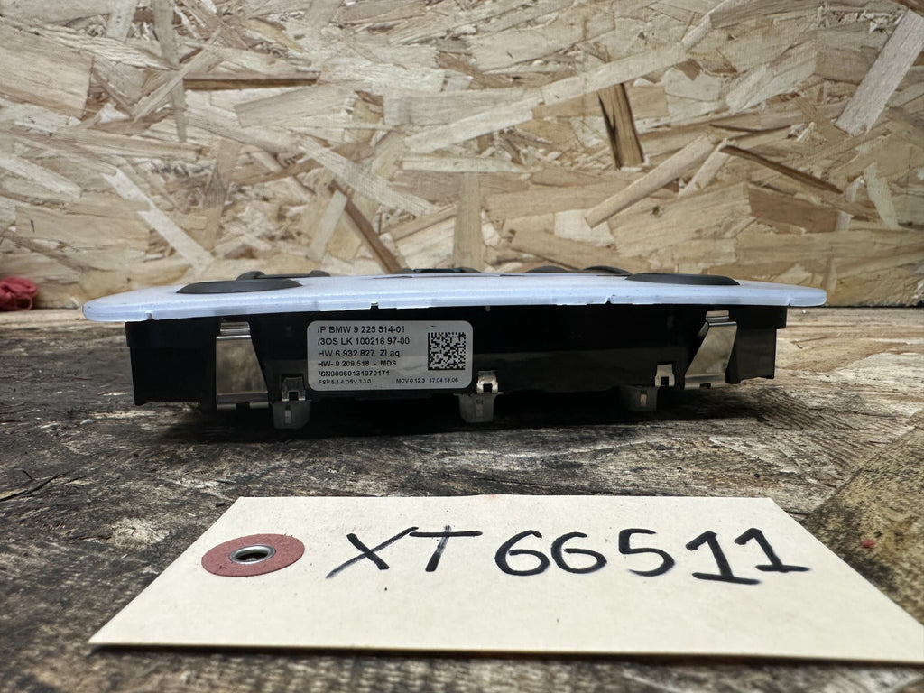 BMW 2012-2015 E84 X1 FRONT OVERHEAD DOME LIGHT GRAY SUNROOF SOS OEM 9225514