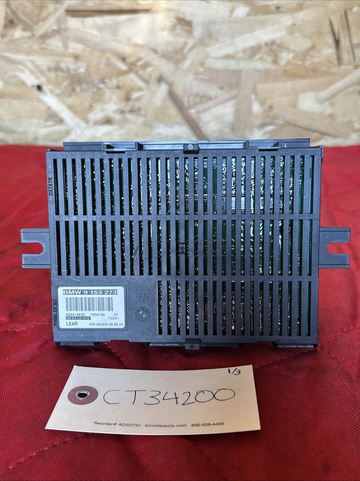 04-10 BMW E60 E63 E64 E65 Adaptive Xenon Headlight Control Module 9153273