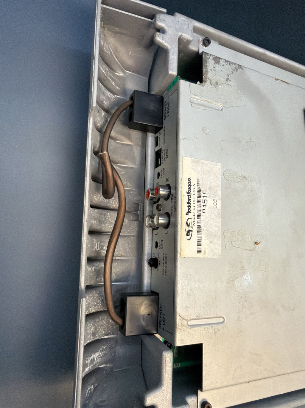 Old School Rockford Fosgate Power 451s