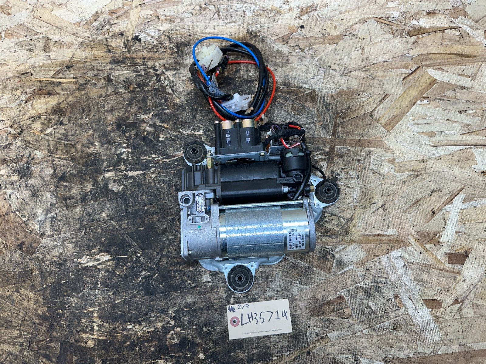 BMW 99-06 E53 X5 AIR SUSPENSION PUMP COMPRESSOR OEM 443020011/1082099