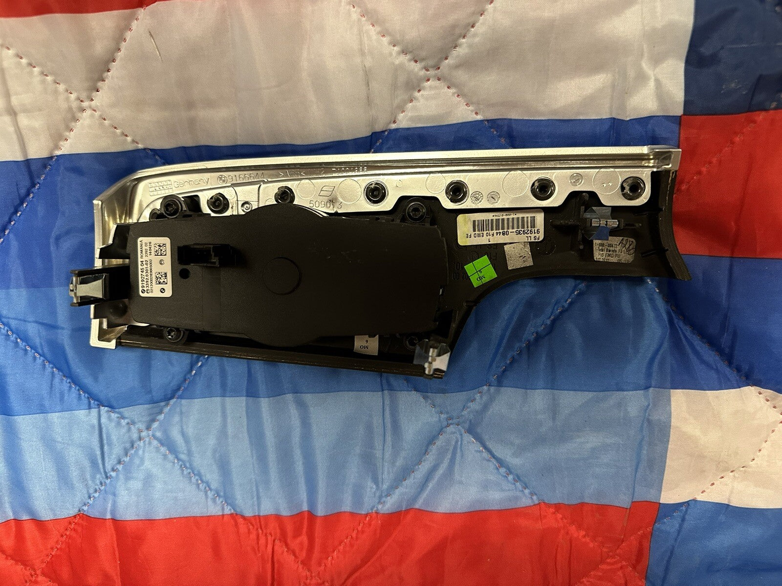 2011-2016 BMW F10 535I 5-SERIES HEADLIGHT LAMP SWITCH CONTROL & TRIM OEM 9192745