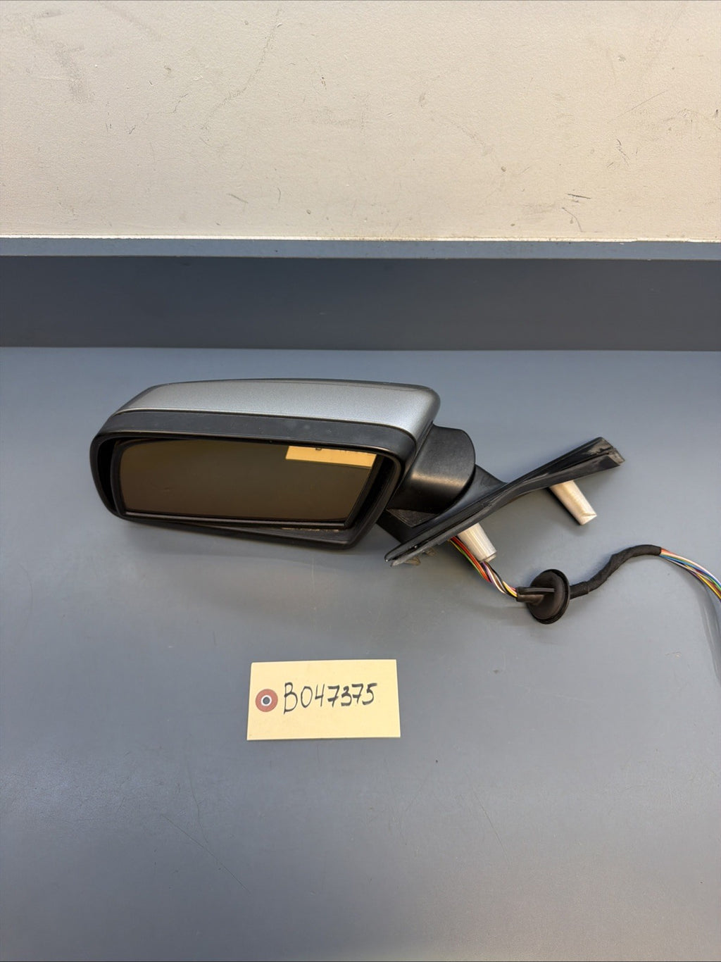 2007 BMW E60 530i Side View Mirror Black Left Driver OEM