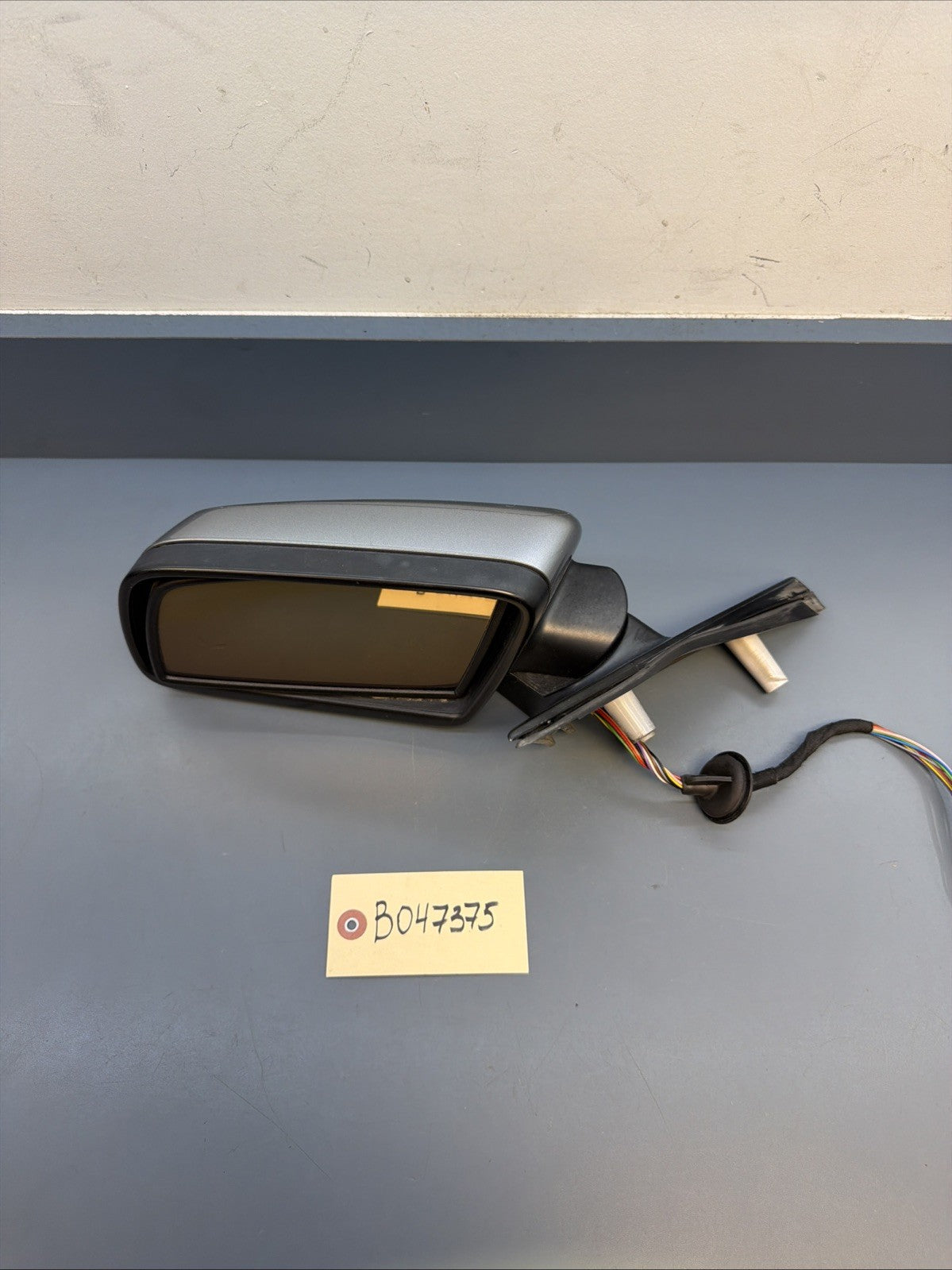 2007 BMW E60 530i Side View Mirror Black Left Driver OEM
