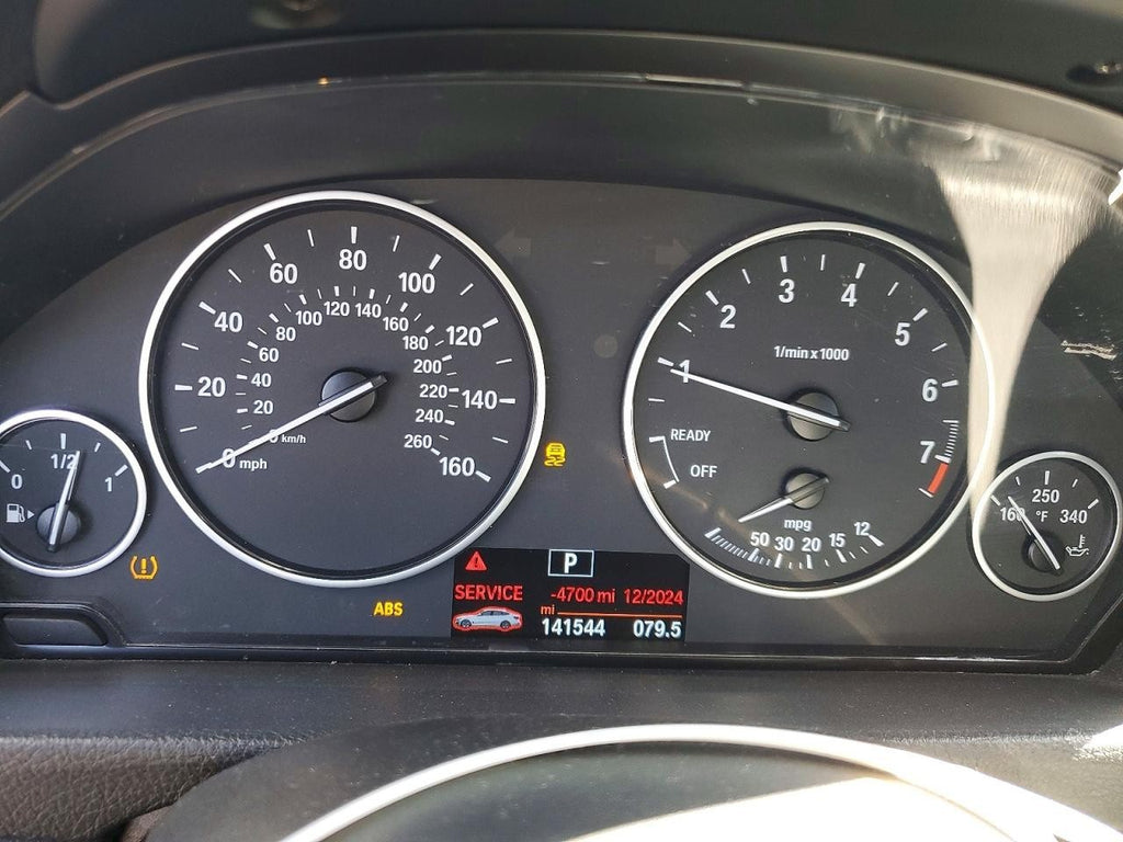 13-17 BMW F30 F32 F34 328i 428i SPEEDOMETER INSTRUMENT CLUSTER 9232894 141K