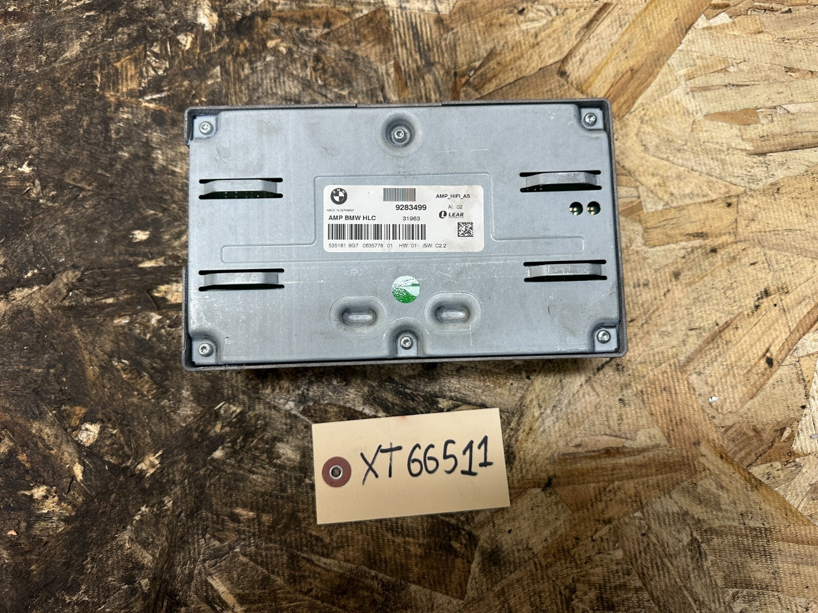 BMW 2012-2015 E84 X1 RADIO STERIO HiFi LEAR AMPLIFIER OEM 9283499