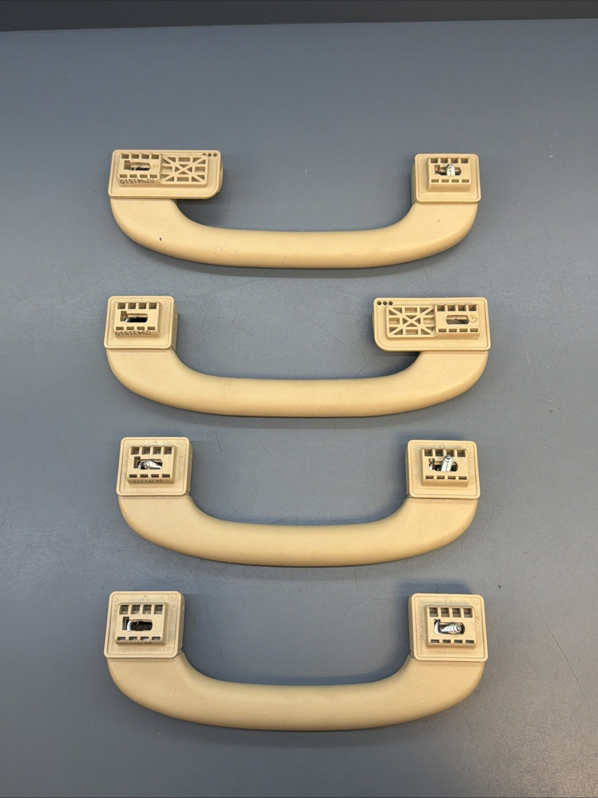2009 2010 2011 BMW 328i 335i E90 Sedan Grab Handle Set Beige 4pc OEM 9143530