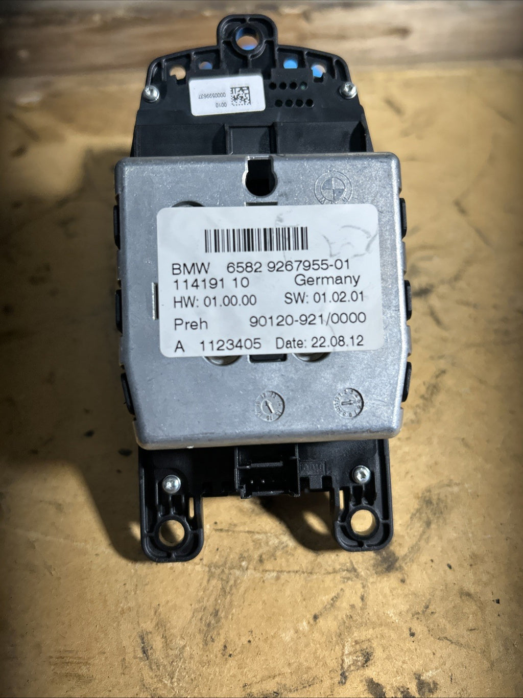 11-17 BMW F20 F30 F10 F25 135 335 RADIO NAVI CIC CONTROLLER KNOB IDRIVE 9267955