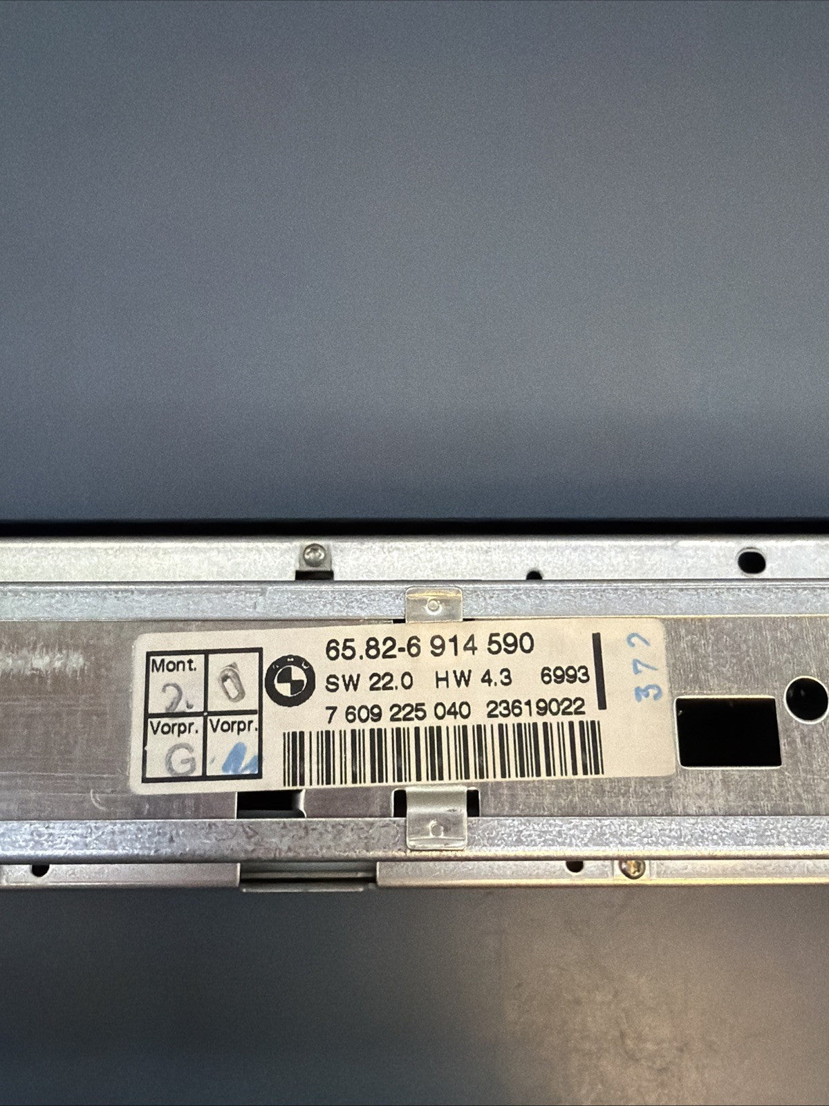 BMW E39 MID RADIO INFO DISPLAY 2000 2001 2002 2003 525 530 540 M5 6914590