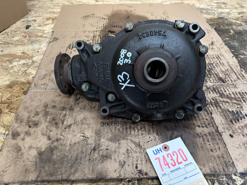 BMW E83 LCI X3 FRONT DIFFERENTIAL FINAL 4.44 DRIVE OEM 7540634/31507603002