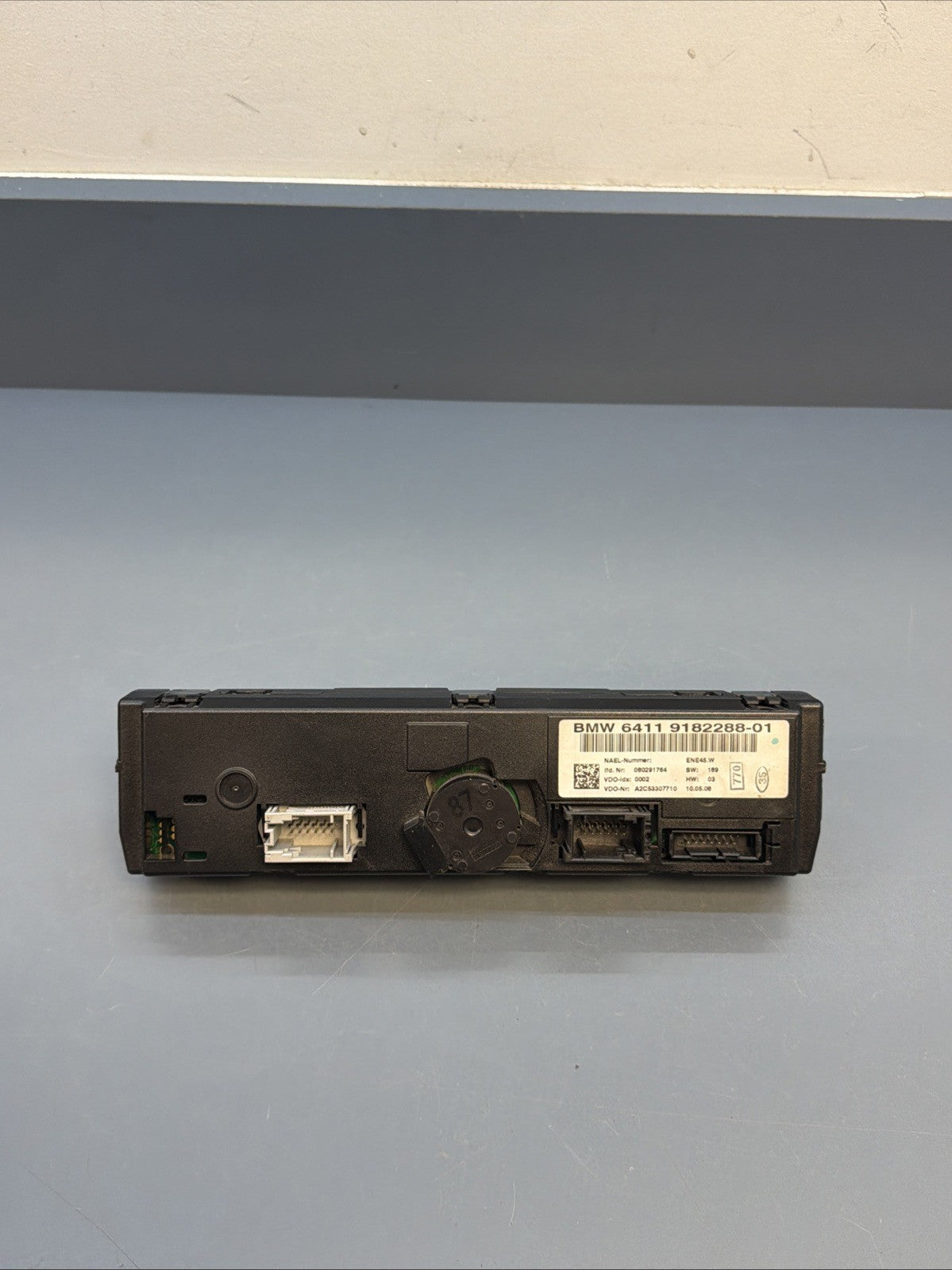 07-10 BMW 3 Series E92 E93 AC HEATER COOLER CLIMATE CONTROL OEM 9182288
